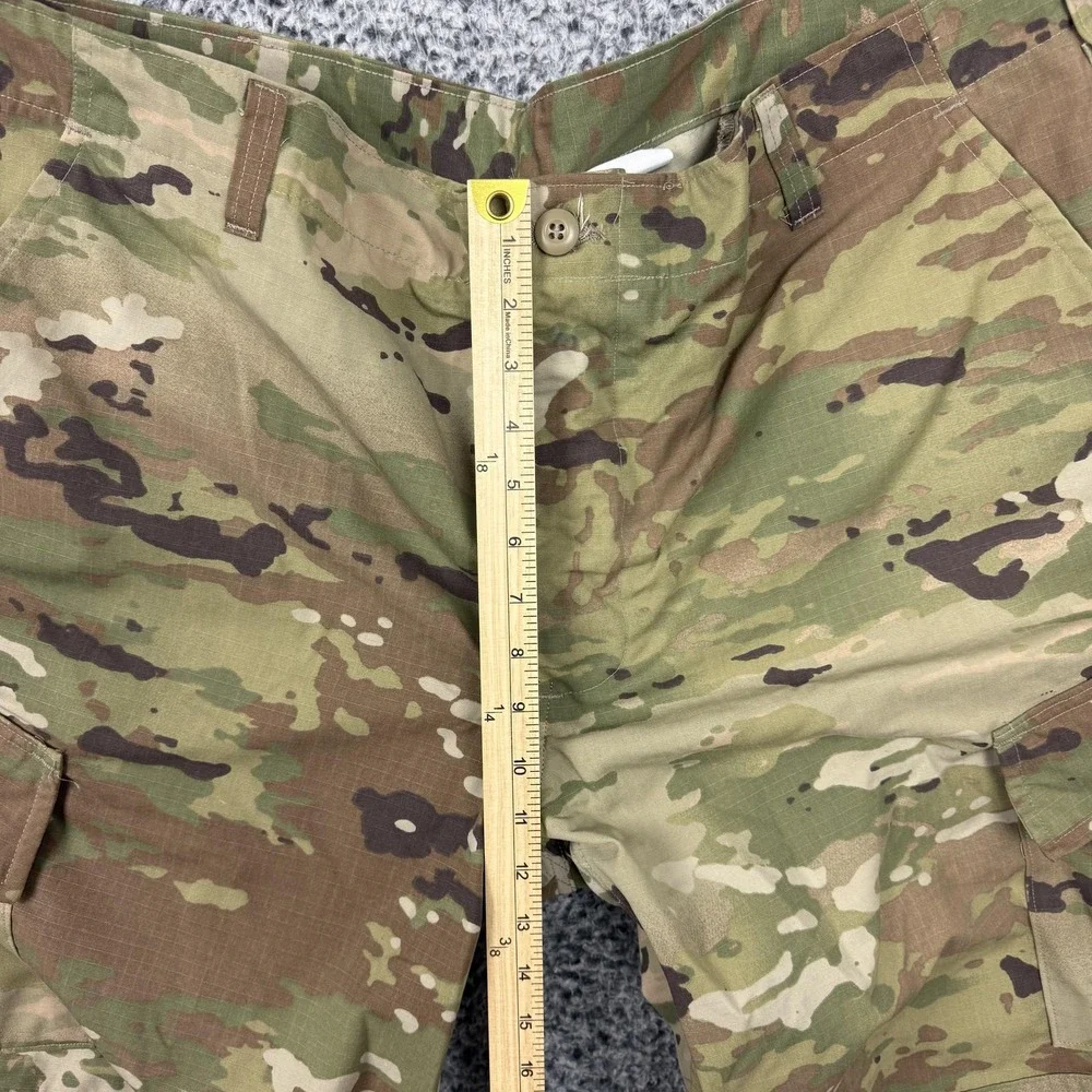 US Army Combat Uniform Pants Mens XL Short Trousers OCP Multicam Ripstop Cargo